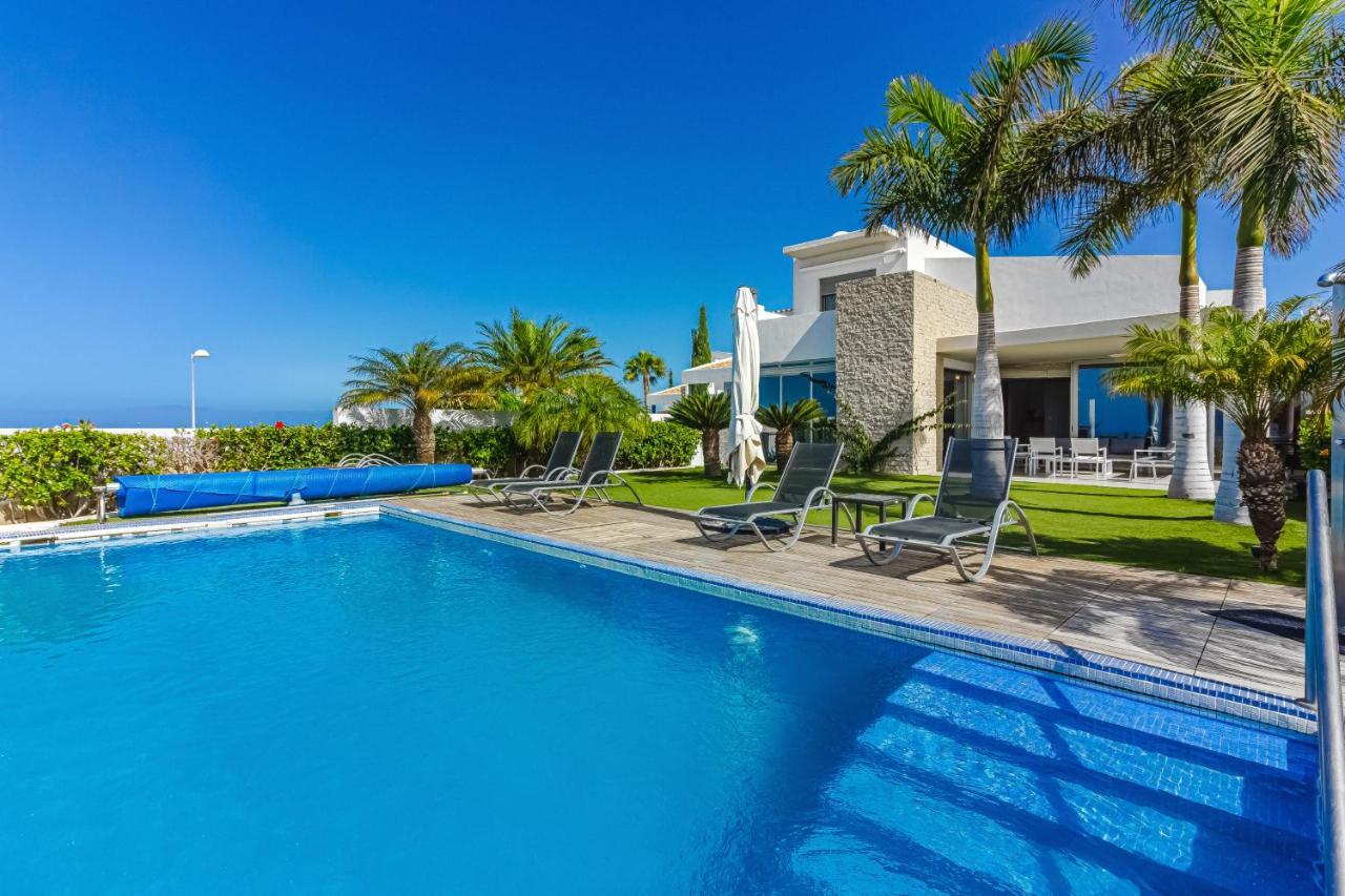 Villa Eleonora, Luxury Villa With Heated Pool Ocean View In Adeje, Tenerife Costa Adeje  Exterior foto